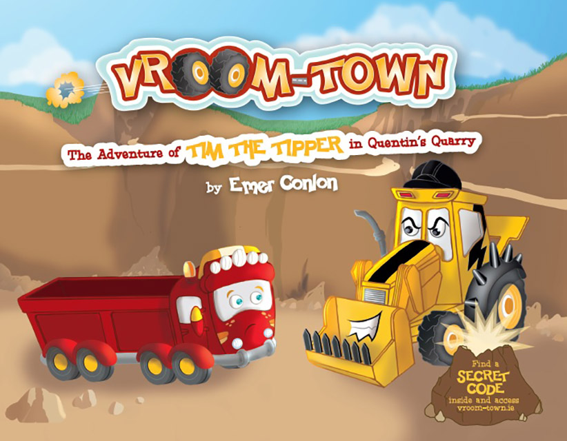 The Adventure of Tim The Tipper in Quentin's Quarry