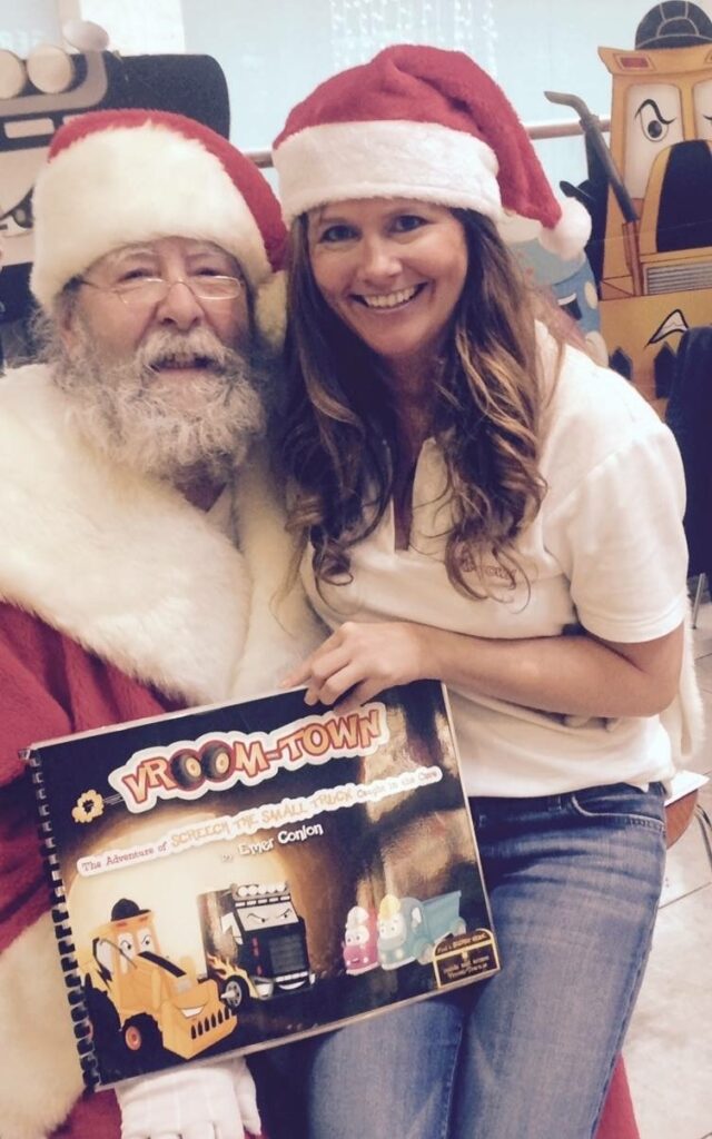 Santa is now ‘Stocking’ the Vroom-Town Books