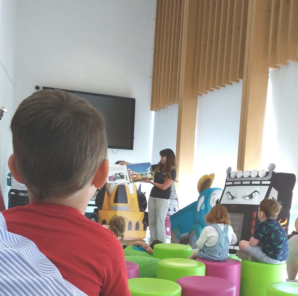 Storytime in Gorey Library!