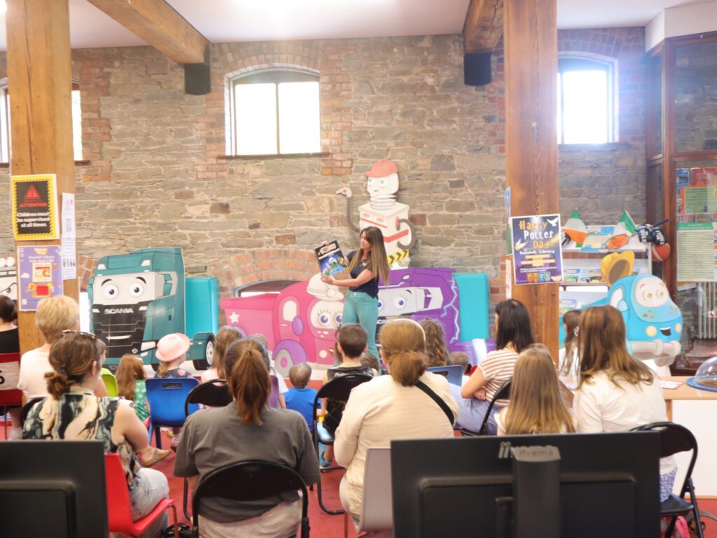 Vroom-Town Storytime in Home Town Library